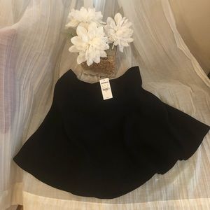 Express Mini Flounce Skirt Size 2 Black